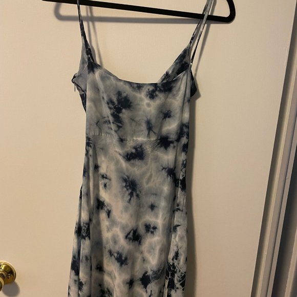 Realisation Par Sky Blue Tie-Dye Mini Dress - Picture 3 of 6